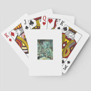 Feeën Fairycore Mode Esthetiek Goblincore Cot Pokerkaarten