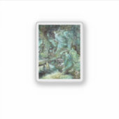 Feeën Fairycore Mode Esthetiek Goblincore Cot Sticker (Voorkant)