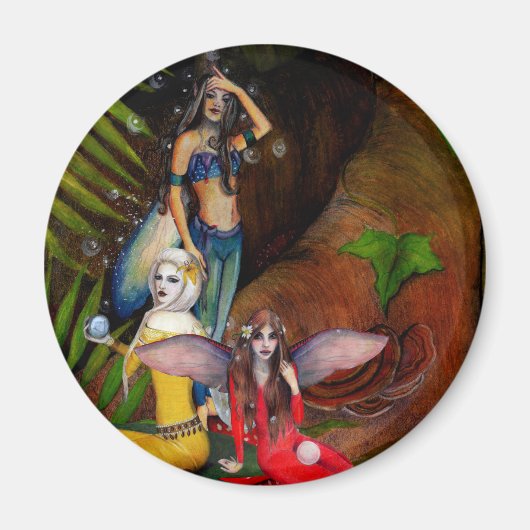 Feeën, feeën, feeën magneet (Voorkant)