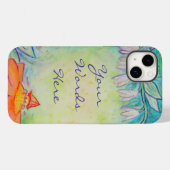 Feeën in de tuin iPhone Hoesje (Achterkant (horizontaal))