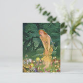 Feeën in het maanlicht briefkaart (Staand voorkant)