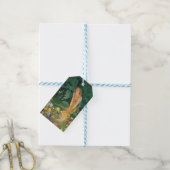 Feeën in het maanlicht cadeaulabel (Met Touw)