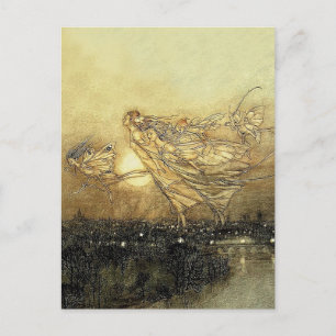“Feeën in Kensington Gardens” door Arthur Rackham Briefkaart