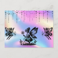 feeën in magische holografische fantasie