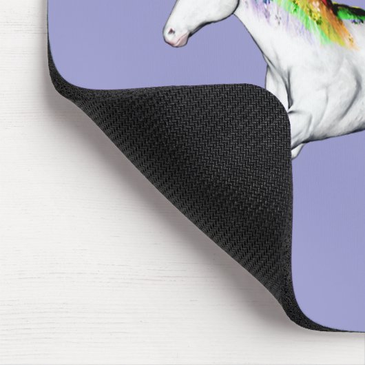 Feeën kleuren de eenhoorn muismat (Hoek)