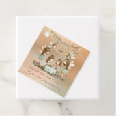  feeën meisje verjaardagsfeestje bedankt bedankjes labels (In situ)