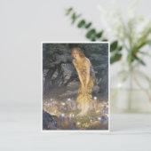 Feeën op Midzomernacht door Edward R. Hughes Briefkaart (Staand voorkant)