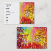 FEEËN VAN DE DAGERAAD MAGISCHE FONKELT IN BLAUW GO VISITEKAARTJE (Voorkant / Achterkant)