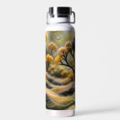 Feeën van het gloeiende bos waterfles (Achterkant)