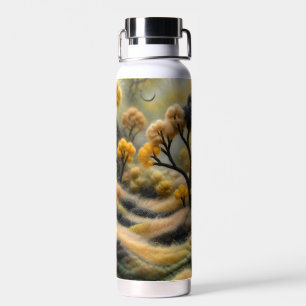 Feeën van het gloeiende bos waterfles