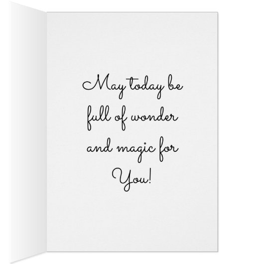  feeën Verjaardag Kaart (Binnen (Rechts))