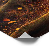 Feeën, Wicca, Heidens, Zonnig Bos Poster (Hoek)