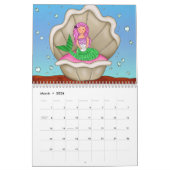 Feeën, zeemeerminnen en prinsessen 2025 Kalender (Mar 2026)