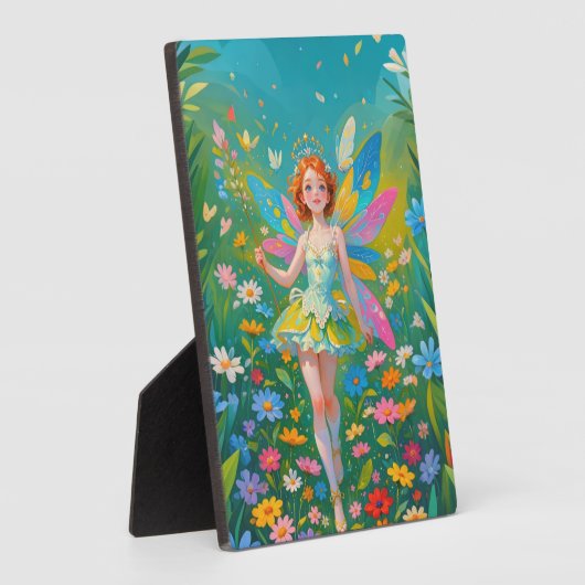 feeënbloemen fotoplaat (Zijkant)