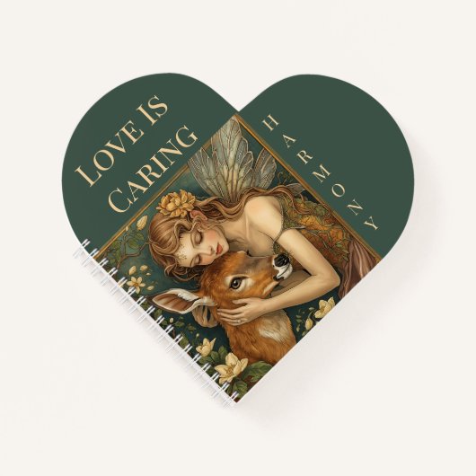 Feeënomhelzing - De tedere hart van de natuur Notitieboek (Voorkant)