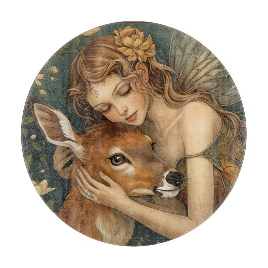Feeënomhelzing - De tedere hart van de natuur Snijplank (Voorkant)