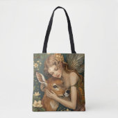 Feeënomhelzing - Natuurhart vol liefde Tote Bag (Voorkant)