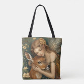 Feeënomhelzing - Natuurhart vol liefde Tote Bag (Achterkant)