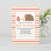 Feegel en cupcake kaart (Staand voorkant)