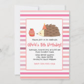 Feegel en cupcake kaart (Voorkant)