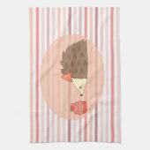 Feegel en cupcake theedoek (Verticaal)