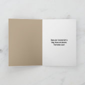 Feel Better Tired Giraffe Kaart (Binnen)