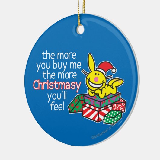 Feel Christmasy Keramisch Ornament (Links)