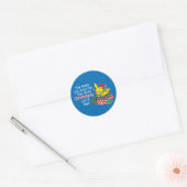 Feel Christmasy Ronde Sticker (Envelop)