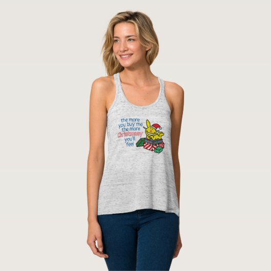 Feel Christmasy Tanktop (Volledige Voorkant)