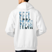 FEEL FRESH Männer T-Shirt Hoodie (Achterkant)