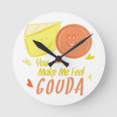 Feel Gouda Ronde Klok (Voorkant)