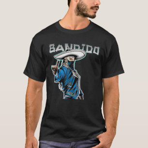 Feel-Ink Bandido Bandit Lucha Libre Mexican Pro Wr T-shirt