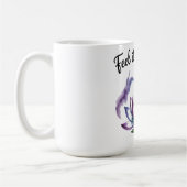 Feel It to Heal It Blooming Waterdrop Mug Koffiemok (Links)