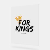 feel like a king acryl bord (Hoek)