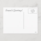 Feel of Christmas Feestdagenkaart (Achterkant)