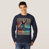 Feel the Beat - DJ Vibes T-shirt (Voorkant volledig)