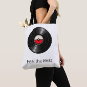 Feel the Beat Retro Vinyl Tas (Dichtbij)