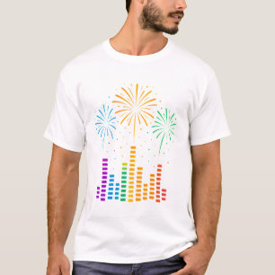 "Feel the Beat" – Stijlvolle muziekliefhebber Mann T-shirt