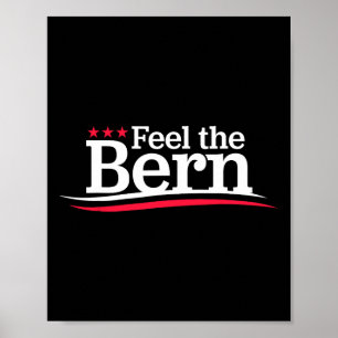 feel the bern-campaign Logo sign me us meme, niet  Poster