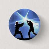 Feel the Force Ronde Button 3,2 Cm (Voorkant)