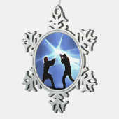 Feel the Force Tin Sneeuwvlok Ornament (Rechts)