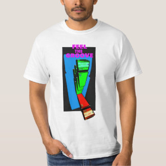 FEEL THE GROOVE bass T-shirt