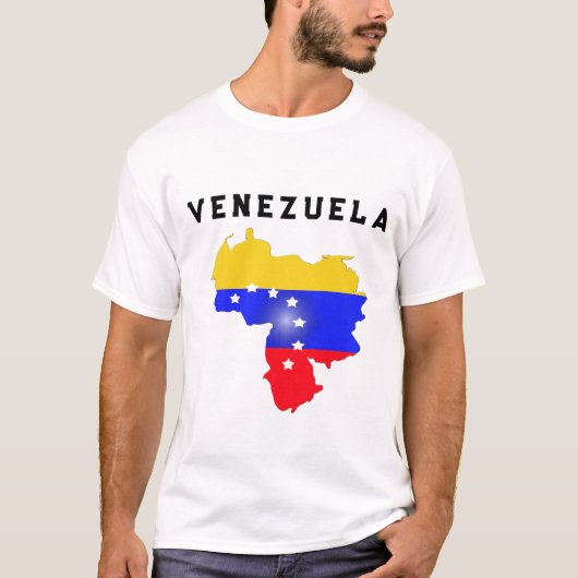Feel the heartbeat of Venezuela with this vibrant T-shirt (Voorkant)