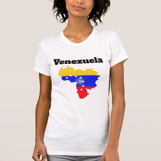 Feel the heartbeat of Venezuela with this vibrant T-shirt (Voorkant)