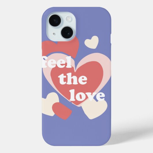 Feel the Love Heart Explosion Case-Mate iPhone Case (Achterkant)