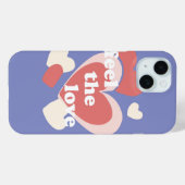 Feel the Love Heart Explosion Case-Mate iPhone Case (Achterkant (horizontaal))