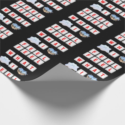 Feel What I Feel Cadeaupapier (Hoek)