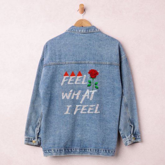 Feel What I Feel Denim Jacket (Hangar)