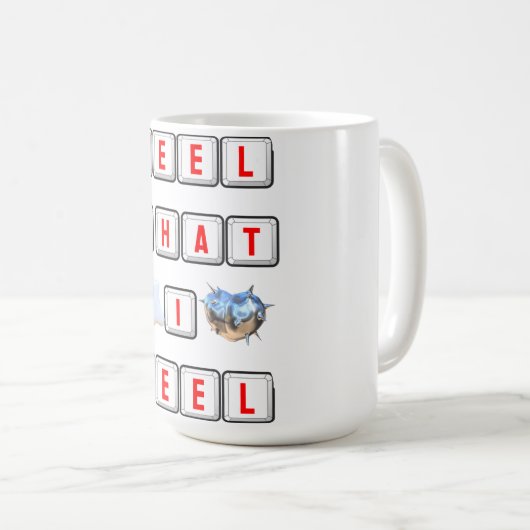 Feel What I Feel Koffiemok (Voorkant rechts)