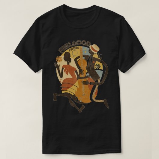 Feelgood Swing Jazz Classic T-Shirt (Design voorkant)